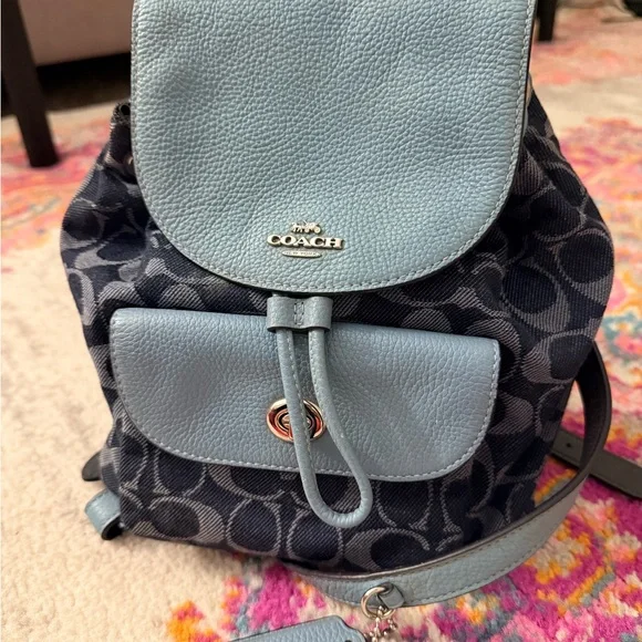 Coach mini backpack. - Picture 1 of 8